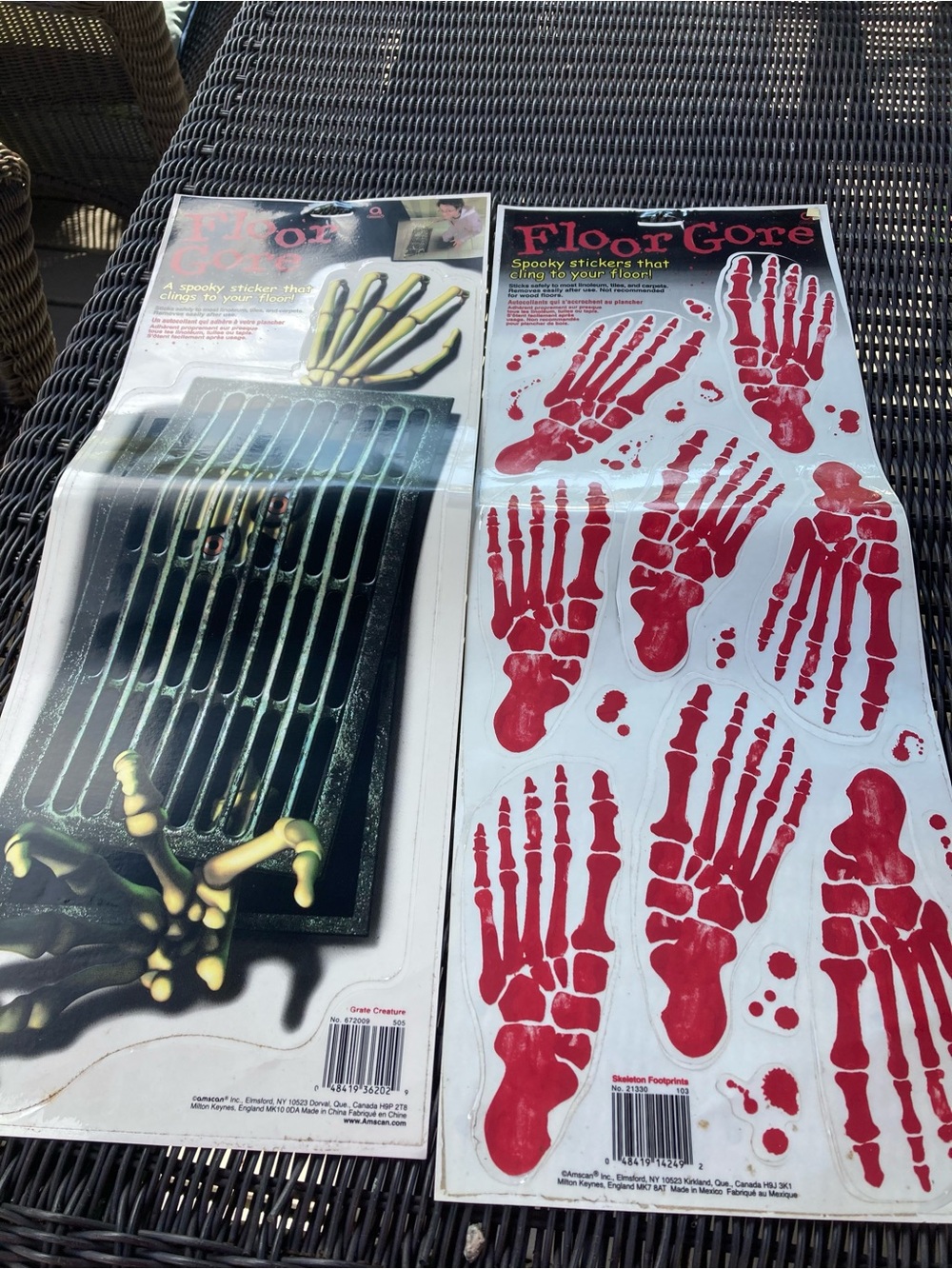 Amscan floor gore for Halloween decorating